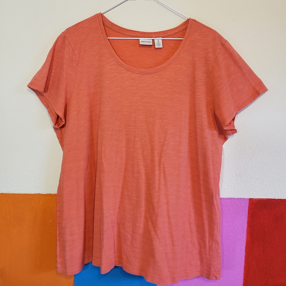Zenergy by Chico's | Short Sleeve Top Blouse